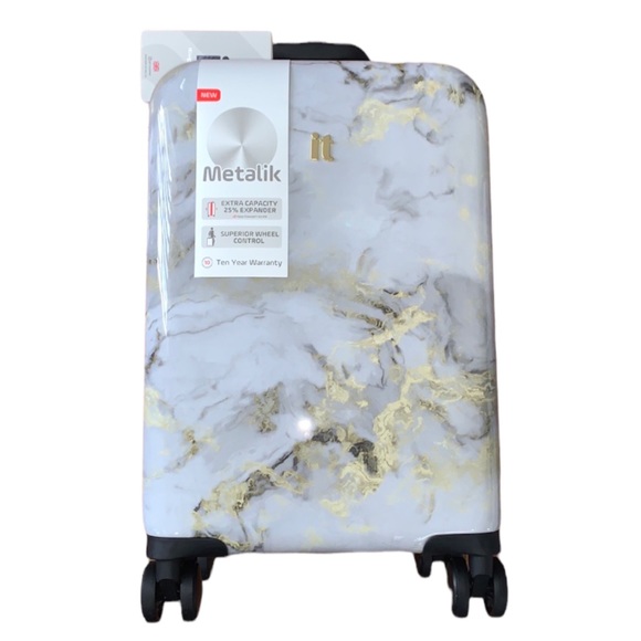 it luggage Bags It Luggage Sheen Hardside Metalik Spinner Carry On